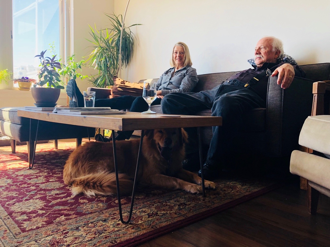 Cooper with Wendell and Carolyn